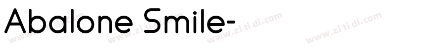 Abalone Smile字体转换